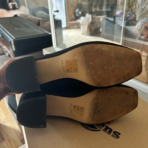 Aldo Black Knee High Boots - Picture 4 of 8